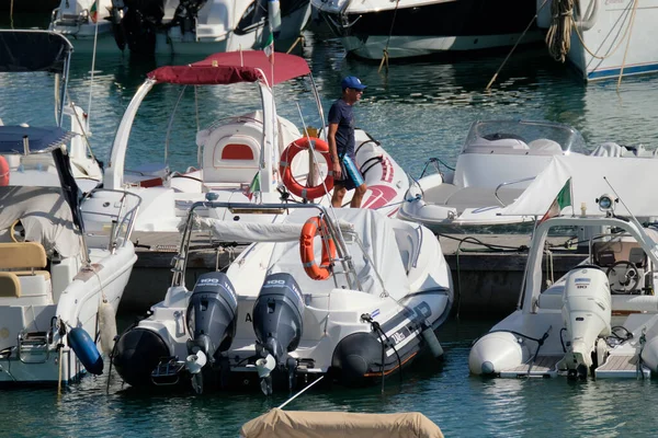 Itália Sicília Mar Mediterrâneo Marina Ragusa Província Ragusa Setembro 2020 — Fotografia de Stock