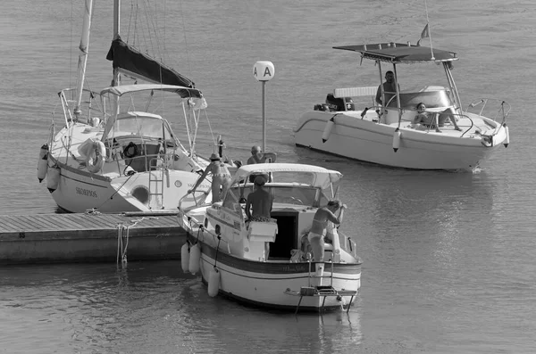 Italie Sicile Méditerranée Marina Ragusa Province Raguse Septembre 2020 Les — Photo