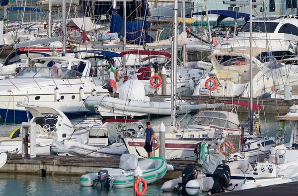 Itália Sicília Mar Mediterrâneo Marina Ragusa Província Ragusa Setembro 2020 — Fotografia de Stock