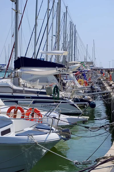 Włochy Sycylia Morze Śródziemne Marina Ragusa Prowincja Ragusa Września 2020 — Zdjęcie stockowe