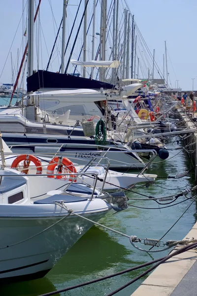 Itália Sicília Mar Mediterrâneo Marina Ragusa Província Ragusa Setembro 2020 — Fotografia de Stock