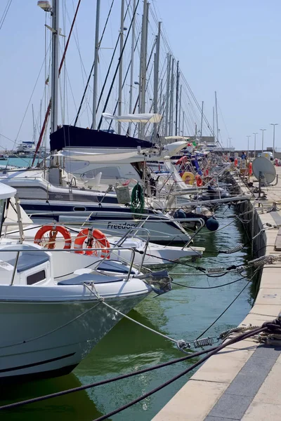 Itália Sicília Mar Mediterrâneo Marina Ragusa Província Ragusa Setembro 2020 — Fotografia de Stock