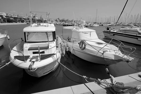 Itália Sicília Mar Mediterrâneo Marina Ragusa Província Ragusa Setembro 2020 — Fotografia de Stock