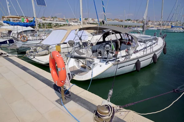 Itália Sicília Mar Mediterrâneo Marina Ragusa Província Ragusa Setembro 2020 — Fotografia de Stock