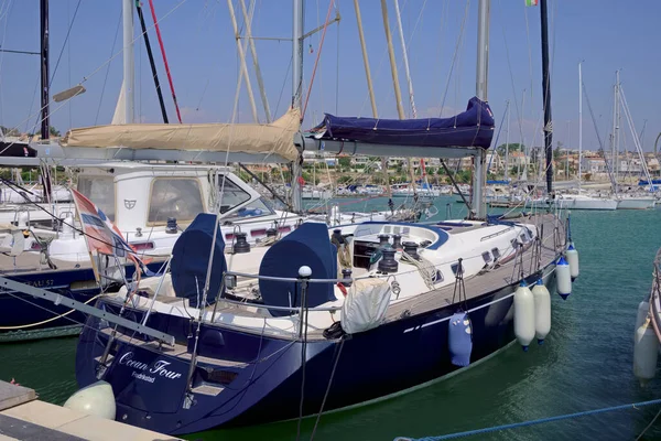 Itália Sicília Mar Mediterrâneo Marina Ragusa Província Ragusa Setembro 2020 — Fotografia de Stock