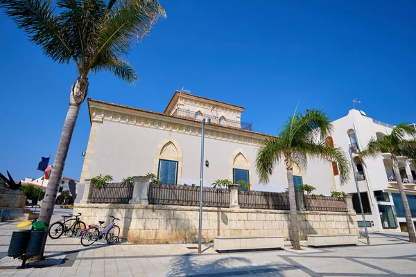 Itália Sicília Mar Mediterrâneo Marina Ragusa Província Ragusa Fachada Uma — Fotografia de Stock