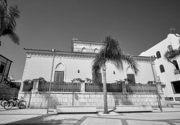 Itália Sicília Mar Mediterrâneo Marina Ragusa Província Ragusa Fachada Uma — Fotografia de Stock