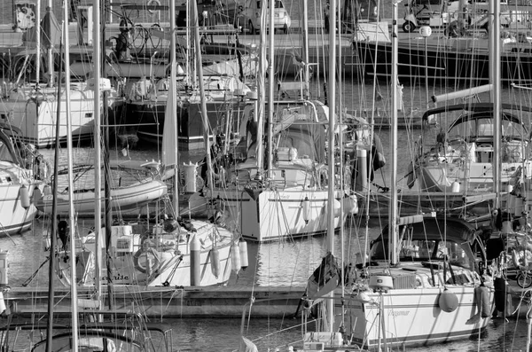 Itália Sicília Mar Mediterrâneo Marina Ragusa Província Ragusa Setembro 2020 — Fotografia de Stock