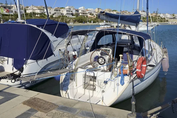 Itália Sicília Mar Mediterrâneo Marina Ragusa Província Ragusa Outubro 2020 — Fotografia de Stock