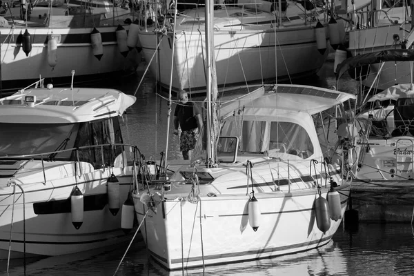 Italy Sicily Mediterranean Sea Marina Ragusa Ragusa Province October 2020 — Stock Photo, Image