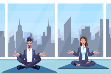 Erkek ve kadın meditasyon