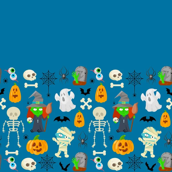 Patte pour Halloween — Image vectorielle