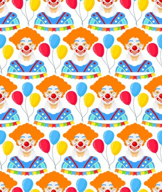 Palyaçolar ve Derma balonlar ile