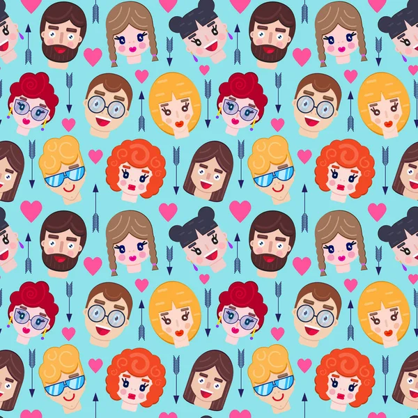 Sevgililer günü için desen