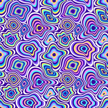 psychedelic seamless modeli