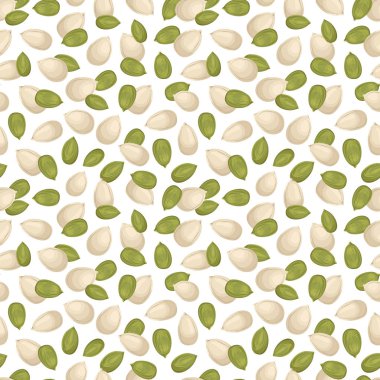 kabak çekirdeği ile desen