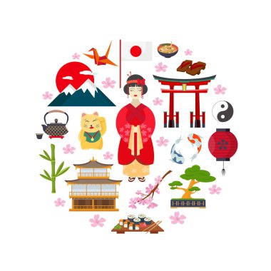 Geleneksel Japon semboller