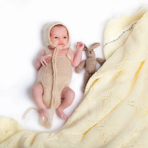 Bambino appena nato sano una settimana di sonno — Foto Stock