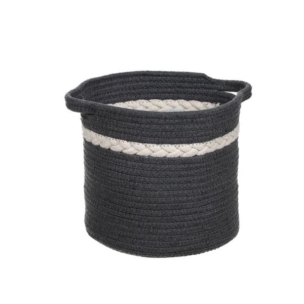 Laundry rope basket — Stock Photo, Image