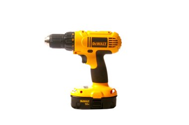 Tornavida beyaz arkaplanda izole edildi