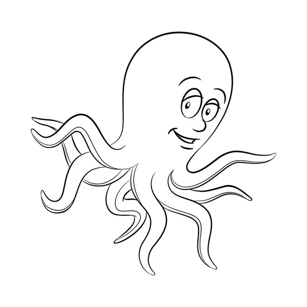 Cartoon octopus Stock Vector Image by ©sararoom #42536923
