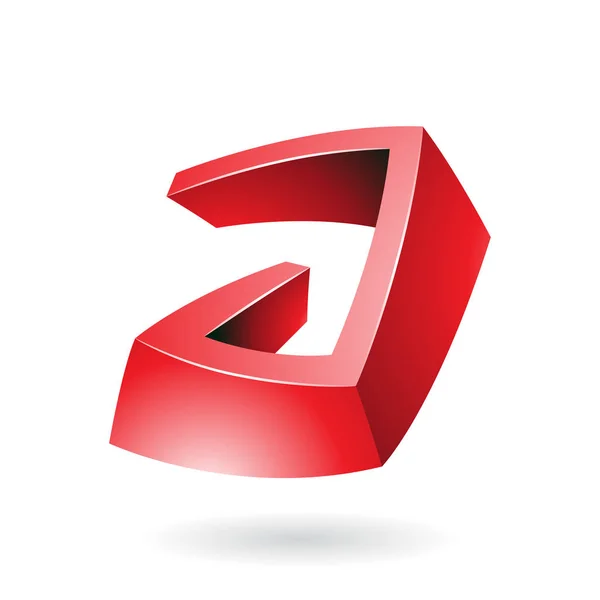 Abstrakt Symbol för bokstaven A — Stockfoto