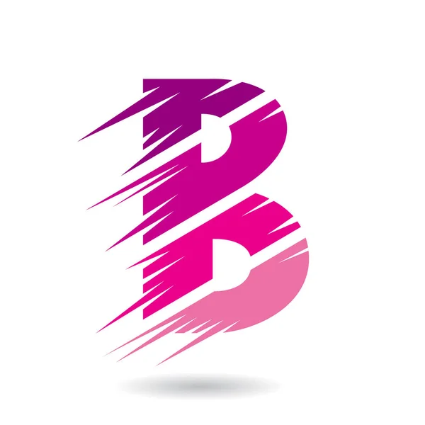 Abstract Symbol of Letter B — Stock Photo, Image