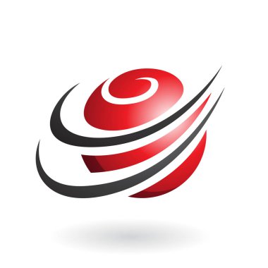 Sarmal küre soyut simgesi