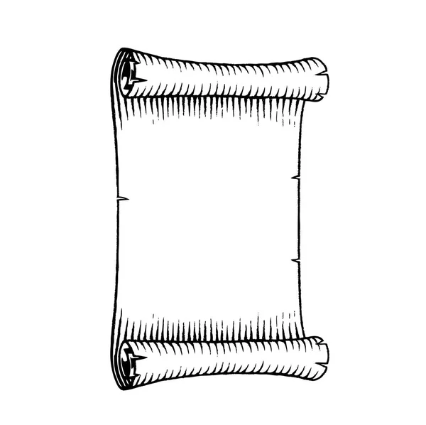 Boceto de tinta de una vieja bandera — Foto de Stock