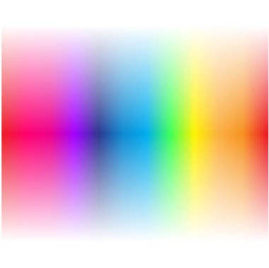 Soyut Gökkuşağı Renkli Barlar İllüstrasyon