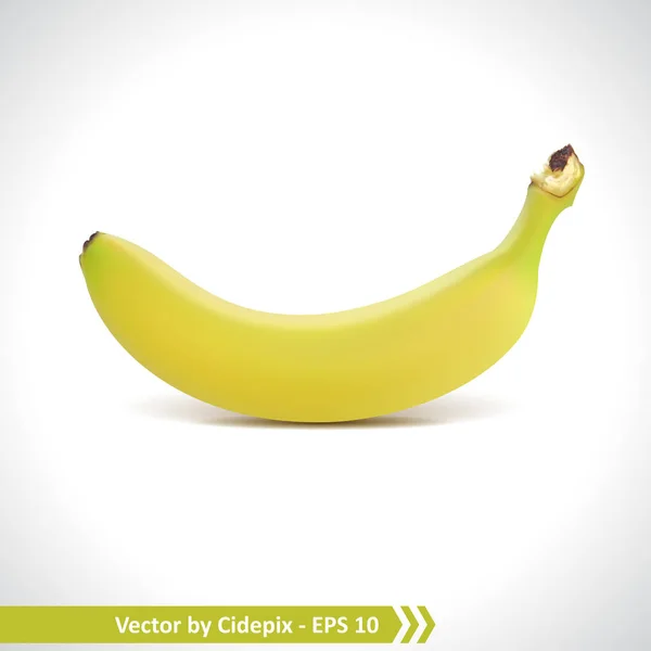 Реалістичний ілюстрація того банан — стокове фото
