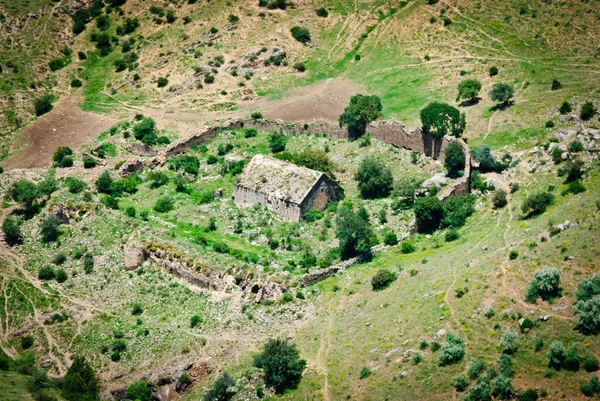 Iglesia San Sion Encuentra Junto Desfiladero Las Altas Montañas Las —  Fotos de Stock