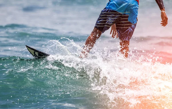 Surf Superfície Água Esporte Actio — Fotografia de Stock