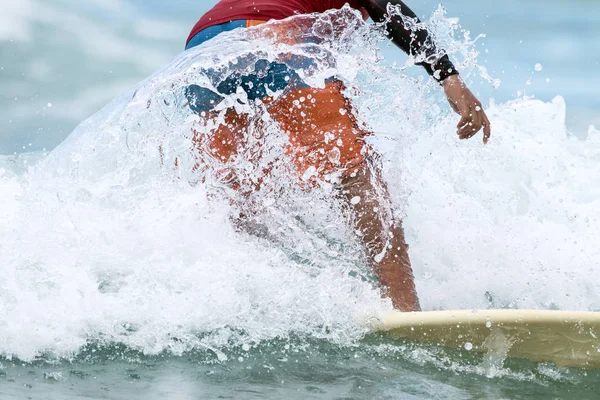 Surf Superfície Água Esporte Ação — Fotografia de Stock
