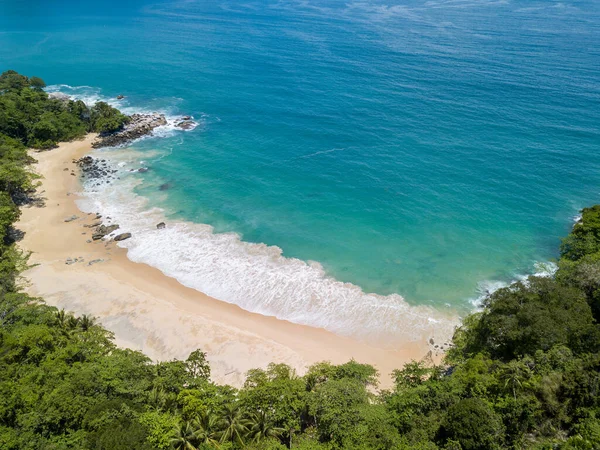 Praias Tranquilas Estão Escondidas Natureza Phuket — Fotografia de Stock