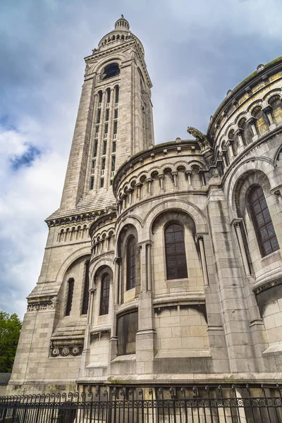 Zvonice Baziliky Sacre Coeur Paříži Římsko Katolické Církve Sekundární Bazilikou — Stock fotografie