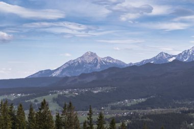 Havran Belian ana ridge kuzeybatı kesiminde bulunan Tatras en yüksek dağıdır