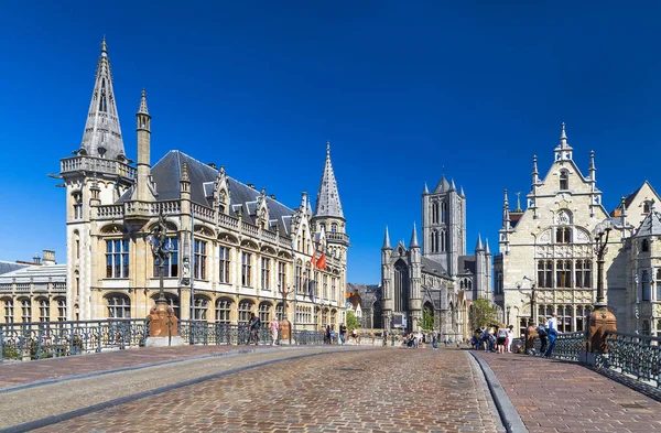 St Michael ' s Bridge, Sint-Michielshelling Street — Stockfoto