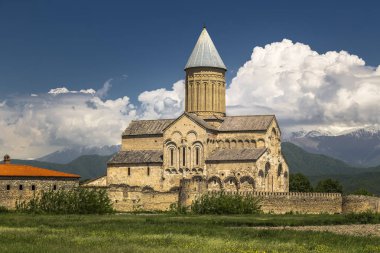 Doğu Gürcistan'ın Kakheti bölgesindeki Alaverdi Manastırı