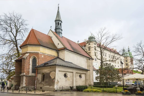 St. Giles kirke i Krakow – stockfoto