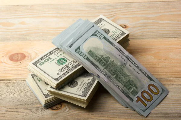 お金の背景。アメリカの100ドル紙幣。コピースペース — ストック写真