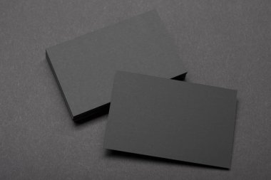 Kartvizitler boş. Renk arkaplan modeli. Düz Yat. metin için boşluk kopyala