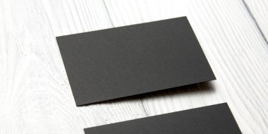 Kartvizitler boş. Renk arkaplan modeli. Düz Yat. metin için boşluk kopyala