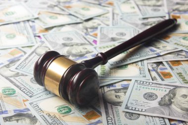 para arka plan. Amerikan yüz dolarlık banknotlar. Finans kavramı