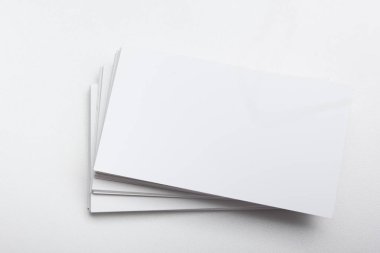 Kartvizitler boş. Renk arkaplan modeli. Düz Yat. metin için boşluk kopyala