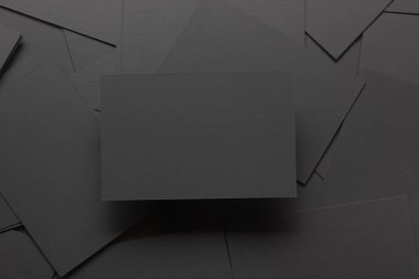 Kartvizitler boş. Renk arkaplan modeli. Düz Yat. metin için boşluk kopyala