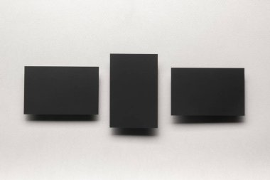 Kartvizitler boş. Renk arkaplan modeli. Düz Yat. metin için boşluk kopyala