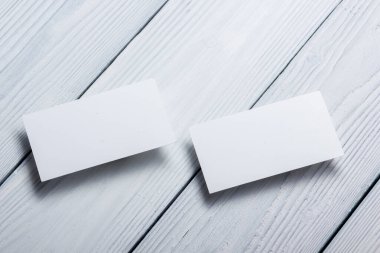 Kartvizitler boş. Renk arkaplan modeli. Düz Yat. metin için boşluk kopyala