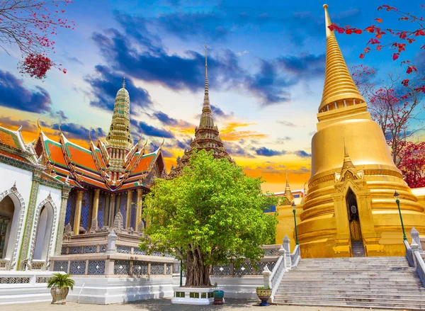 Grand Palace Wat Phra Keaw Bangkok City Thailand Royal Palace — Stock Photo, Image