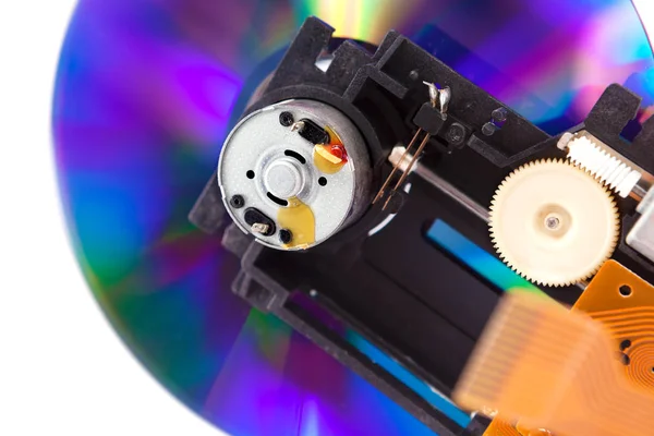 Concepto de datos y DVD o CD — Foto de Stock